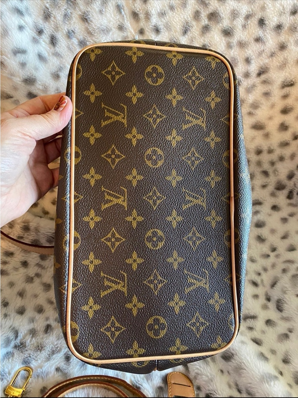 Louis Vuitton Palermo PM Handbag Purse authentic - Picture 7 of 12